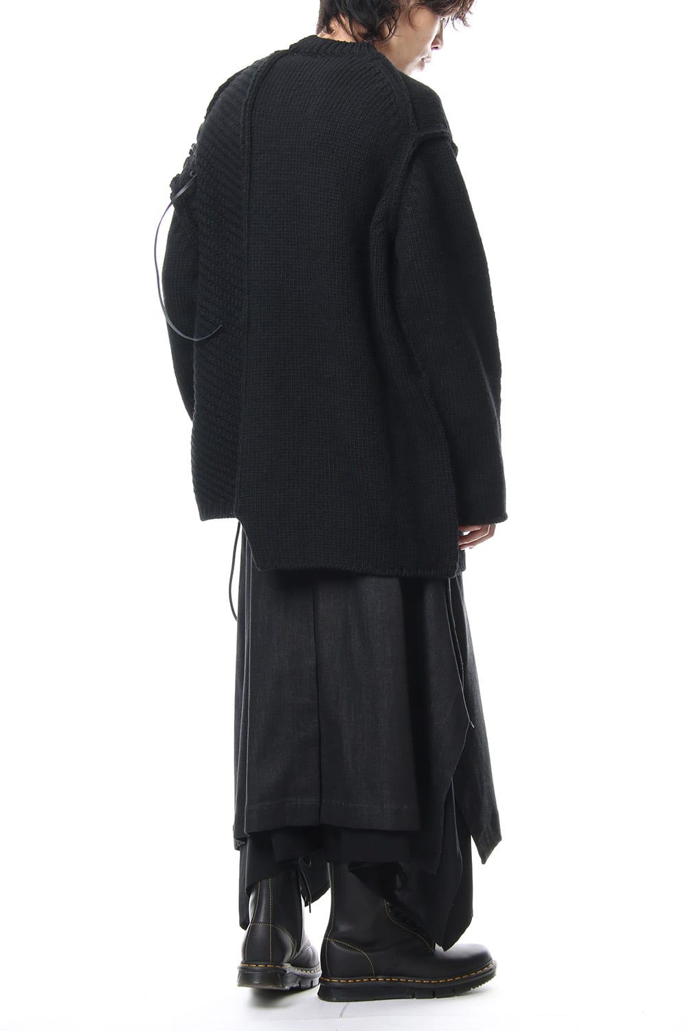 Rayon cotton Denim Waist Belt Skirt