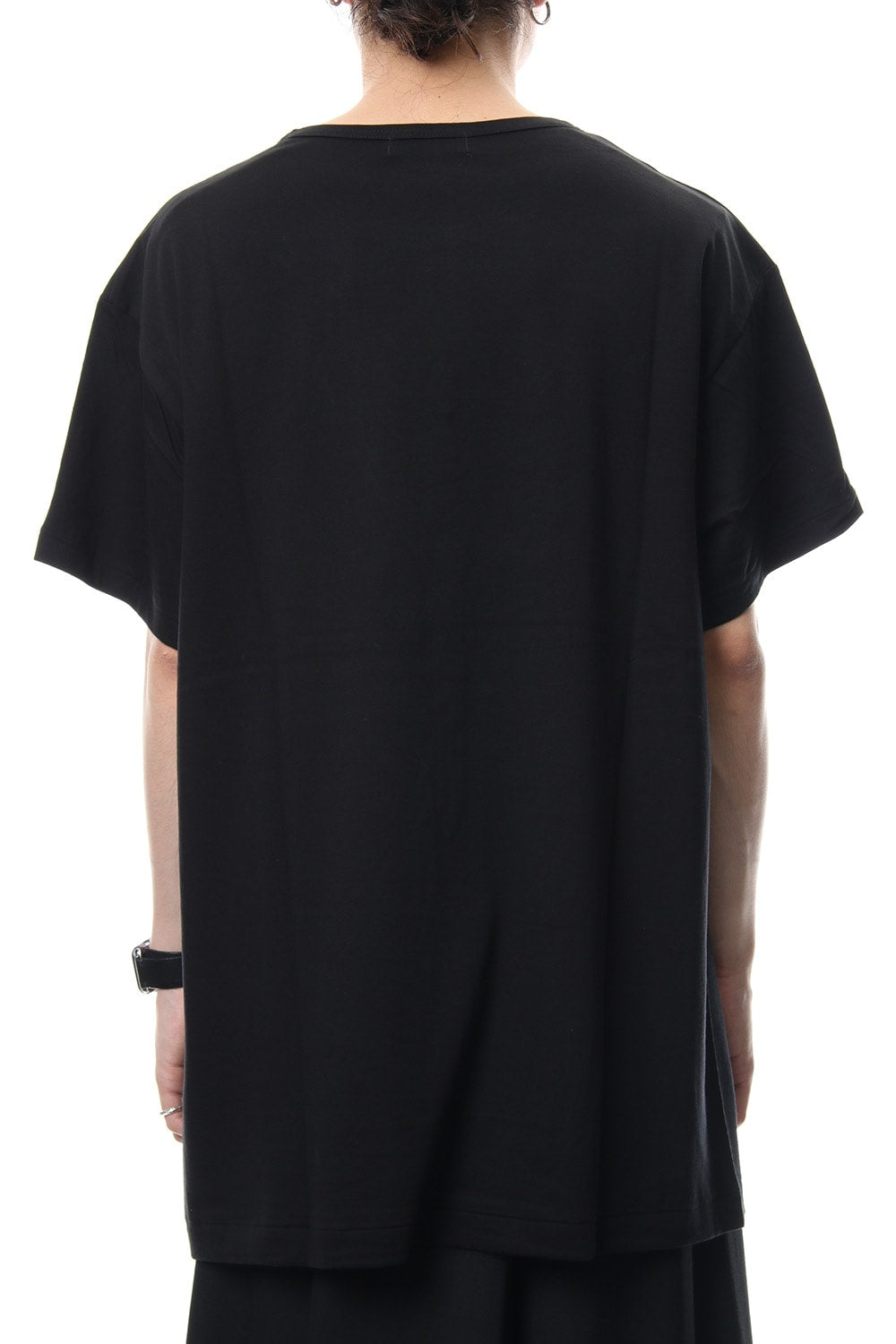 Round neck short sleeve 30/- Shankar Jersey stitch Black