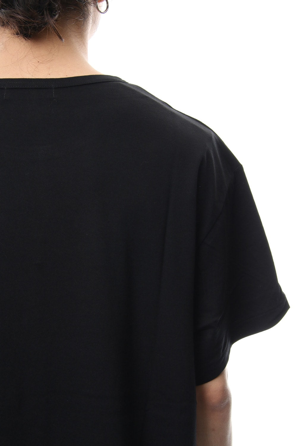 Round neck short sleeve 30/- Shankar Jersey stitch Black