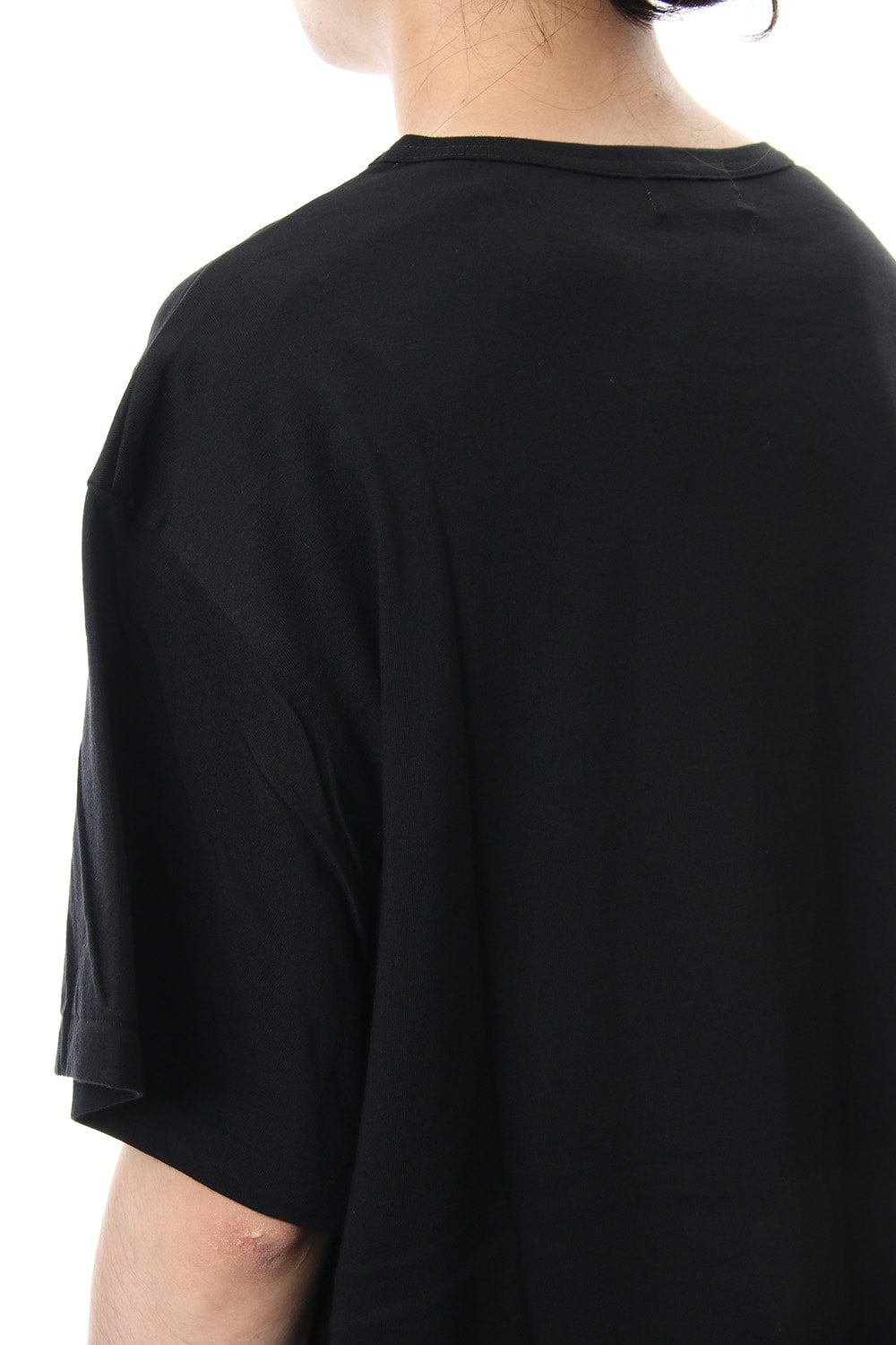 Round neck short sleeve 30/- Shankar Jersey stitch Black