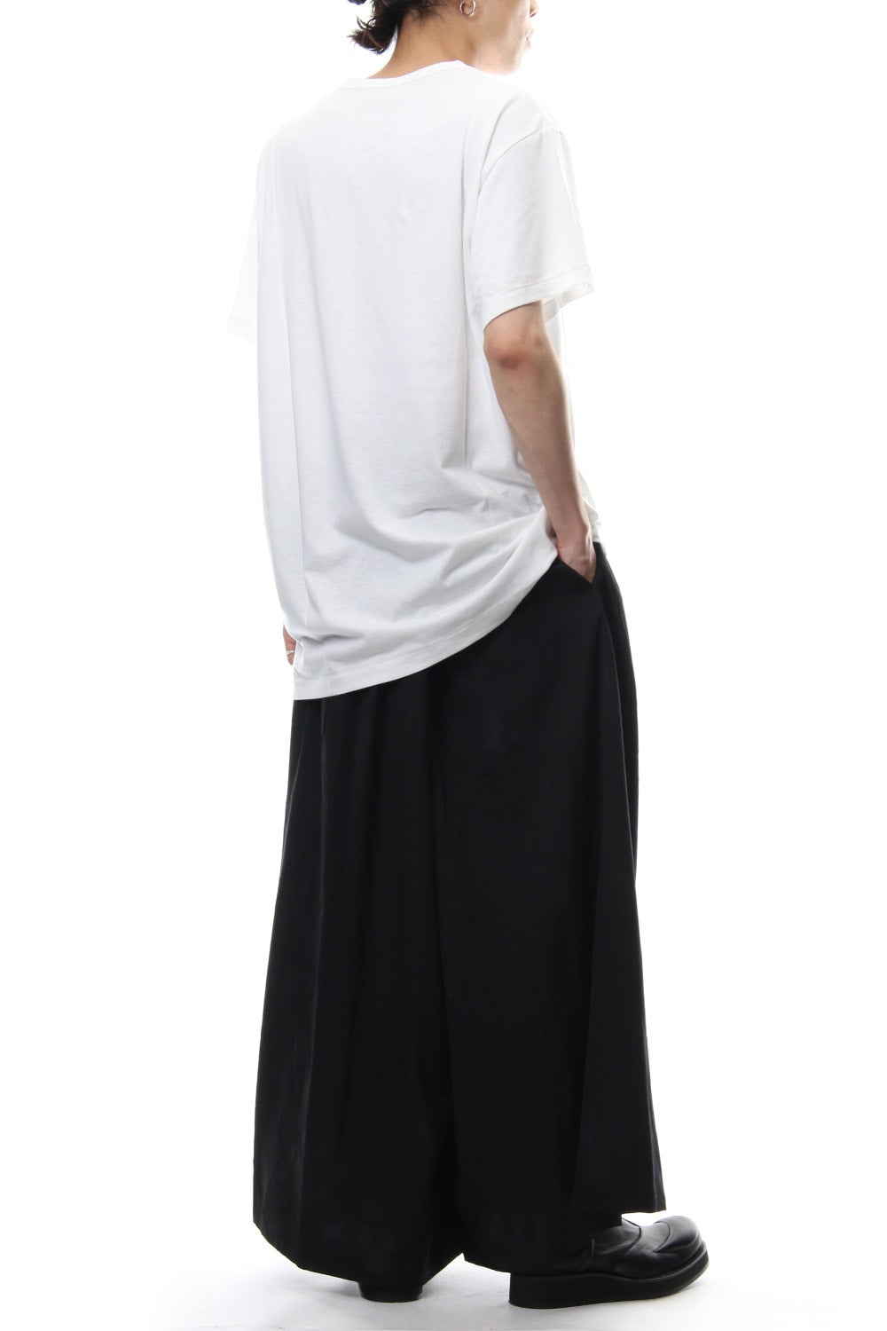 Round neck short sleeve 30/- Shankar Jersey stitch Off White