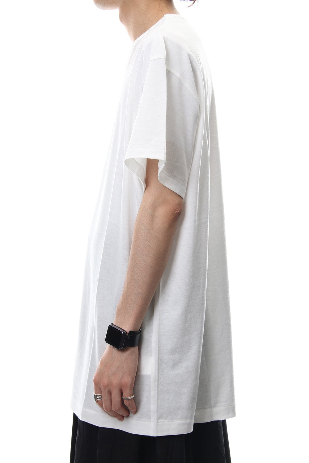 Round neck short sleeve 30/- Shankar Jersey stitch Off White