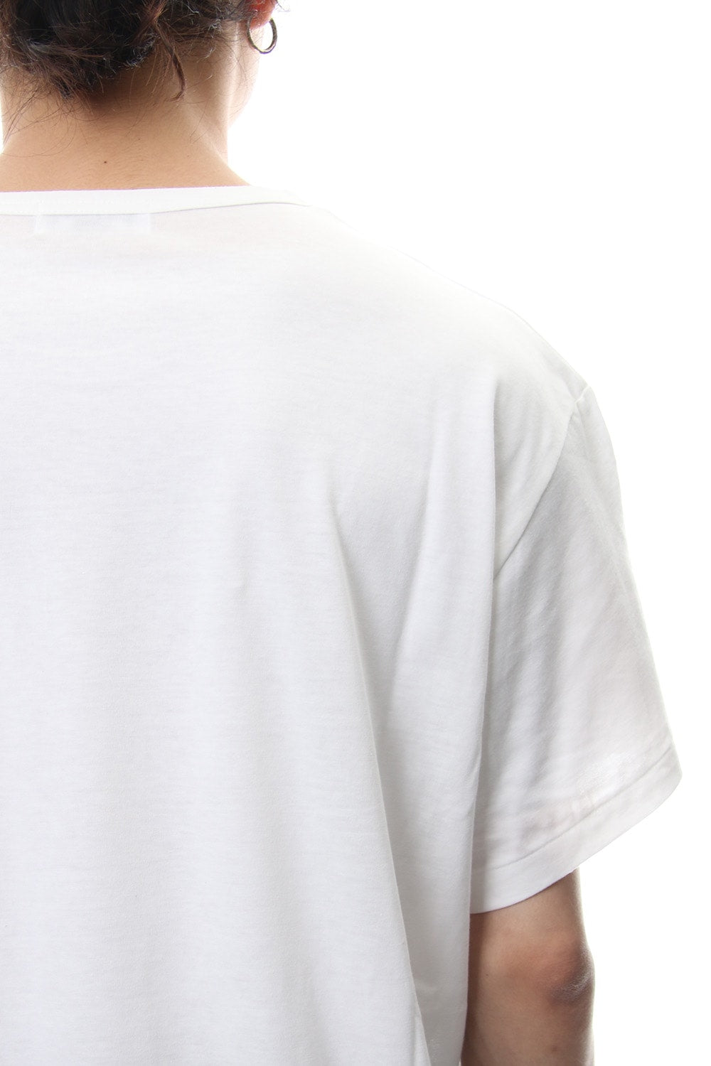 Round neck short sleeve 30/- Shankar Jersey stitch Off White