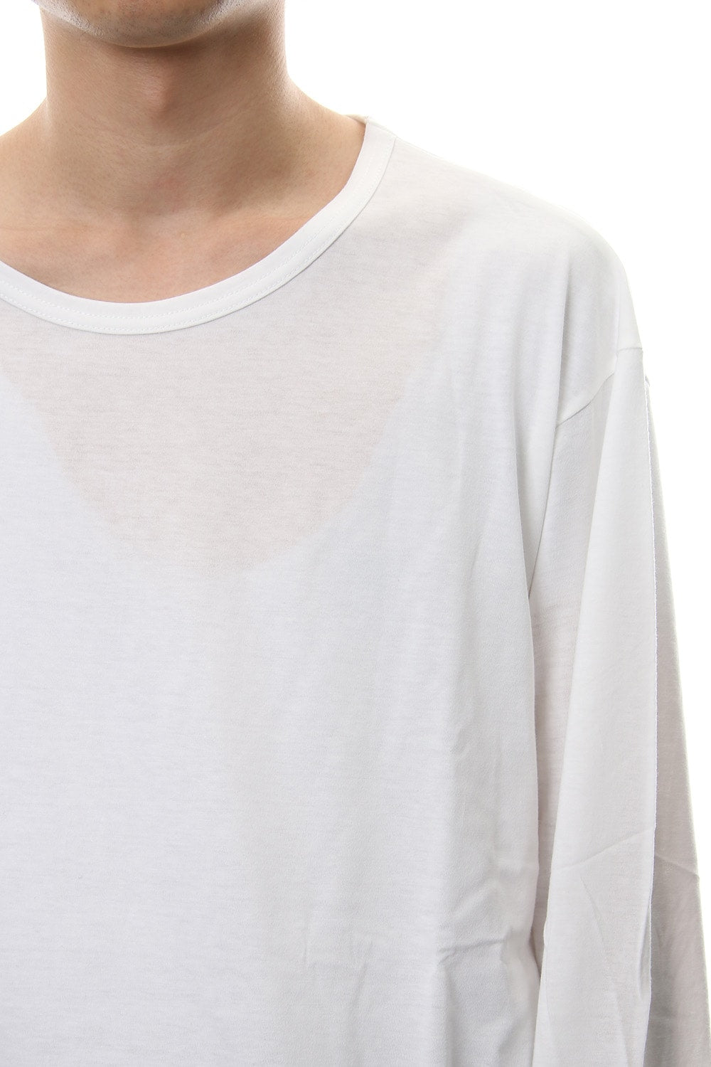 Round neck Long sleeve 30/- Shankar Jersey stitch Off White