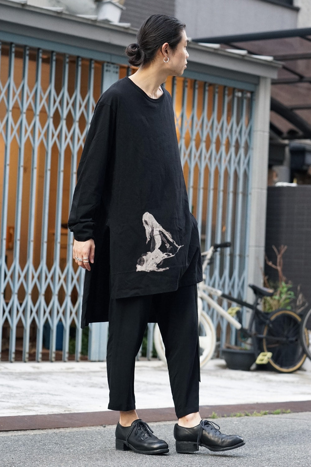 Round Neck Long PT 30 Shankar Jersey Stitch Nude Woman