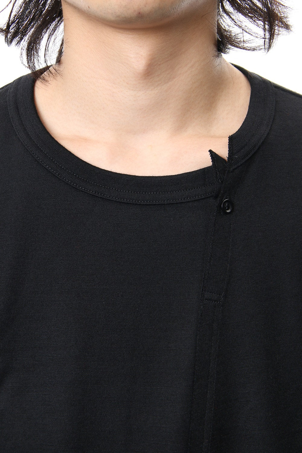 Diagonal switch long sleeve 2/48 washable wool