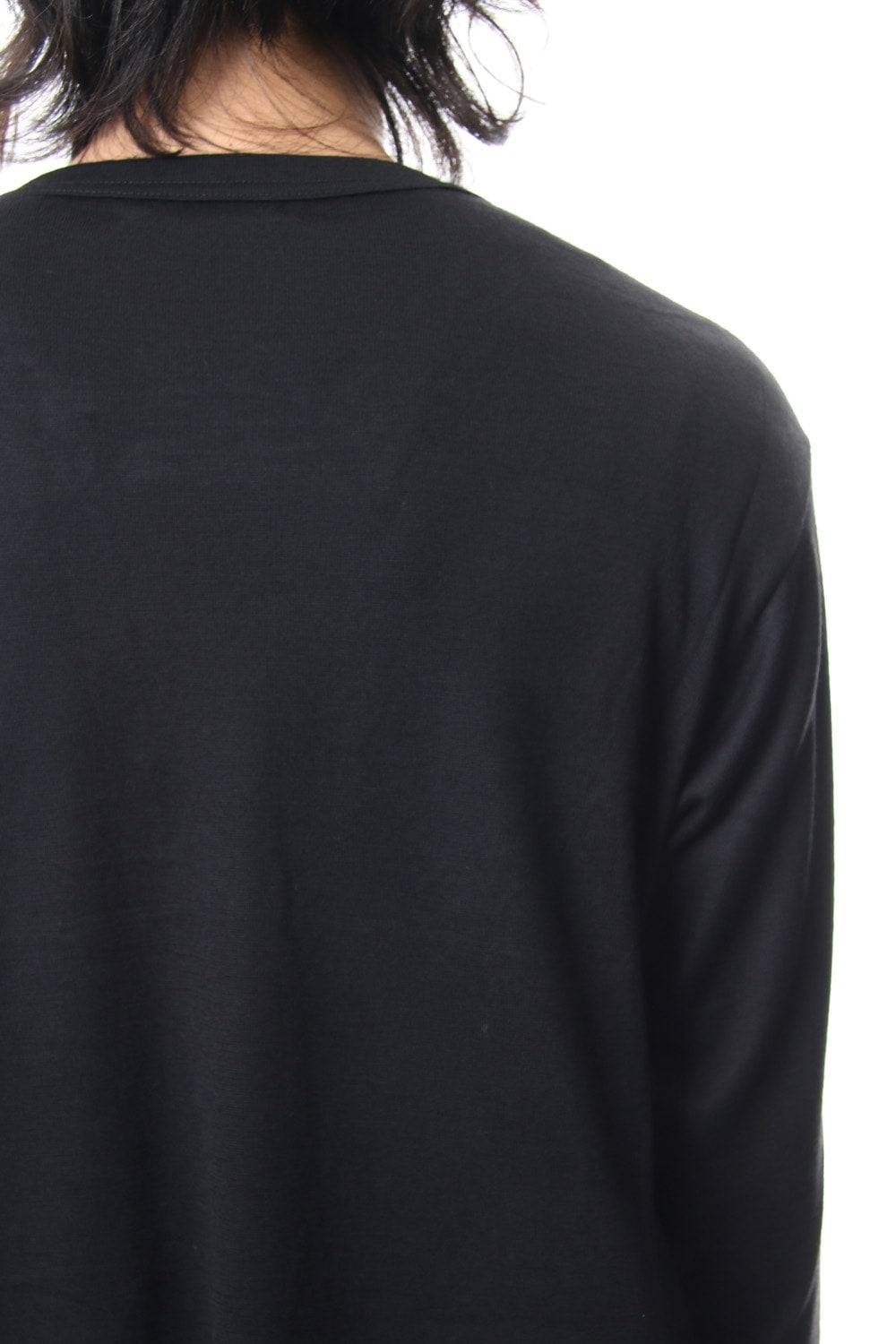 Diagonal switch long sleeve 2/48 washable wool