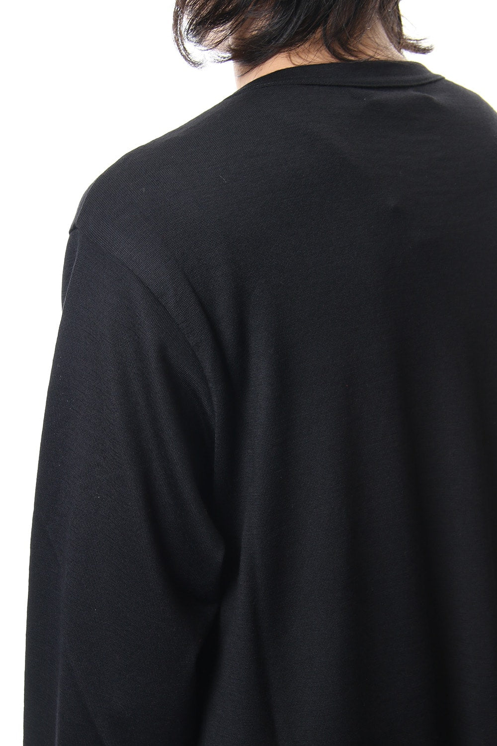 Diagonal switch long sleeve 2/48 washable wool