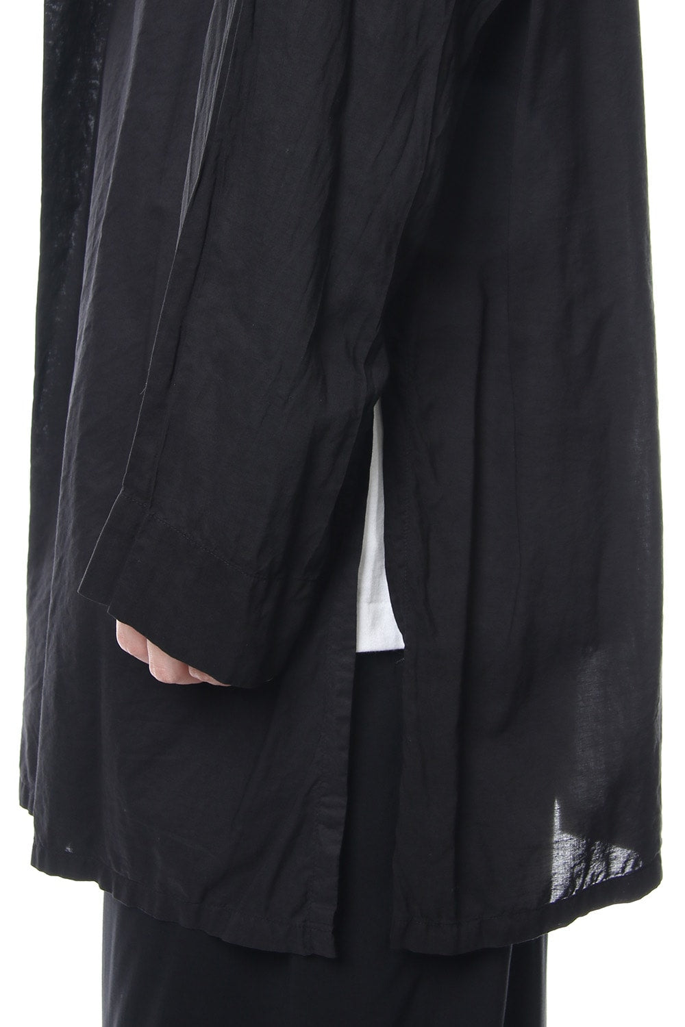 Left Front Double Switching Shirt