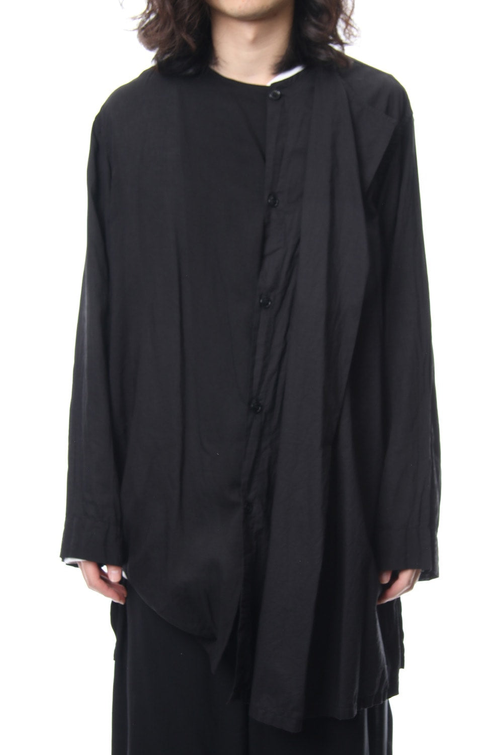 Left Front Double Switching Shirt