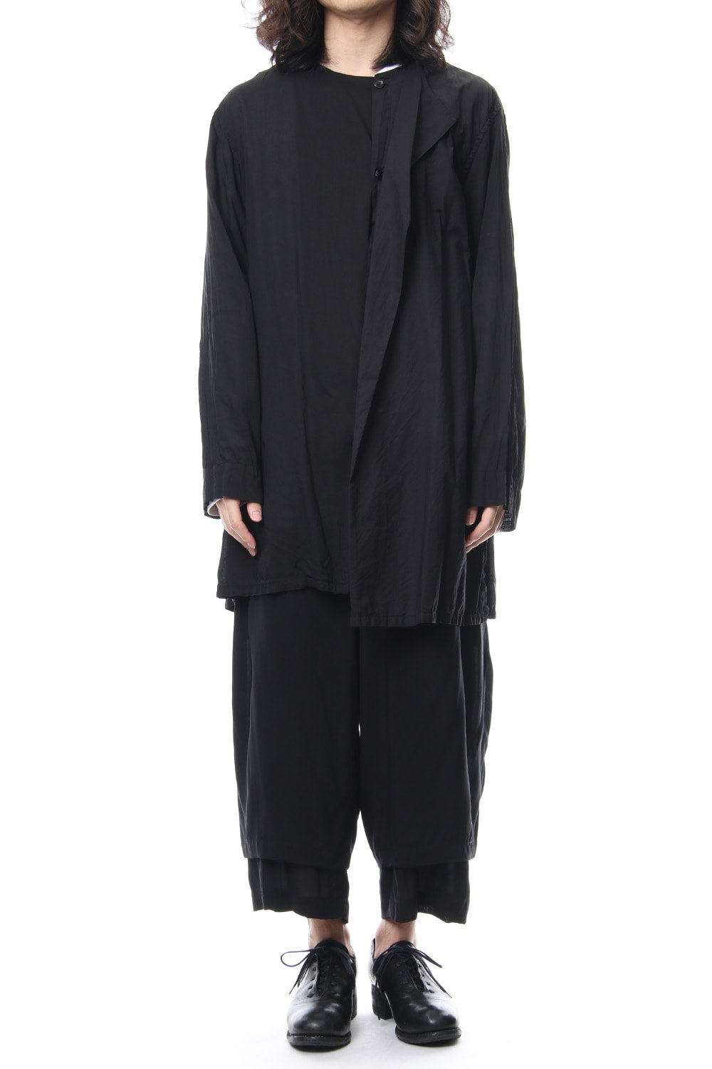 Left Front Double Switching Shirt