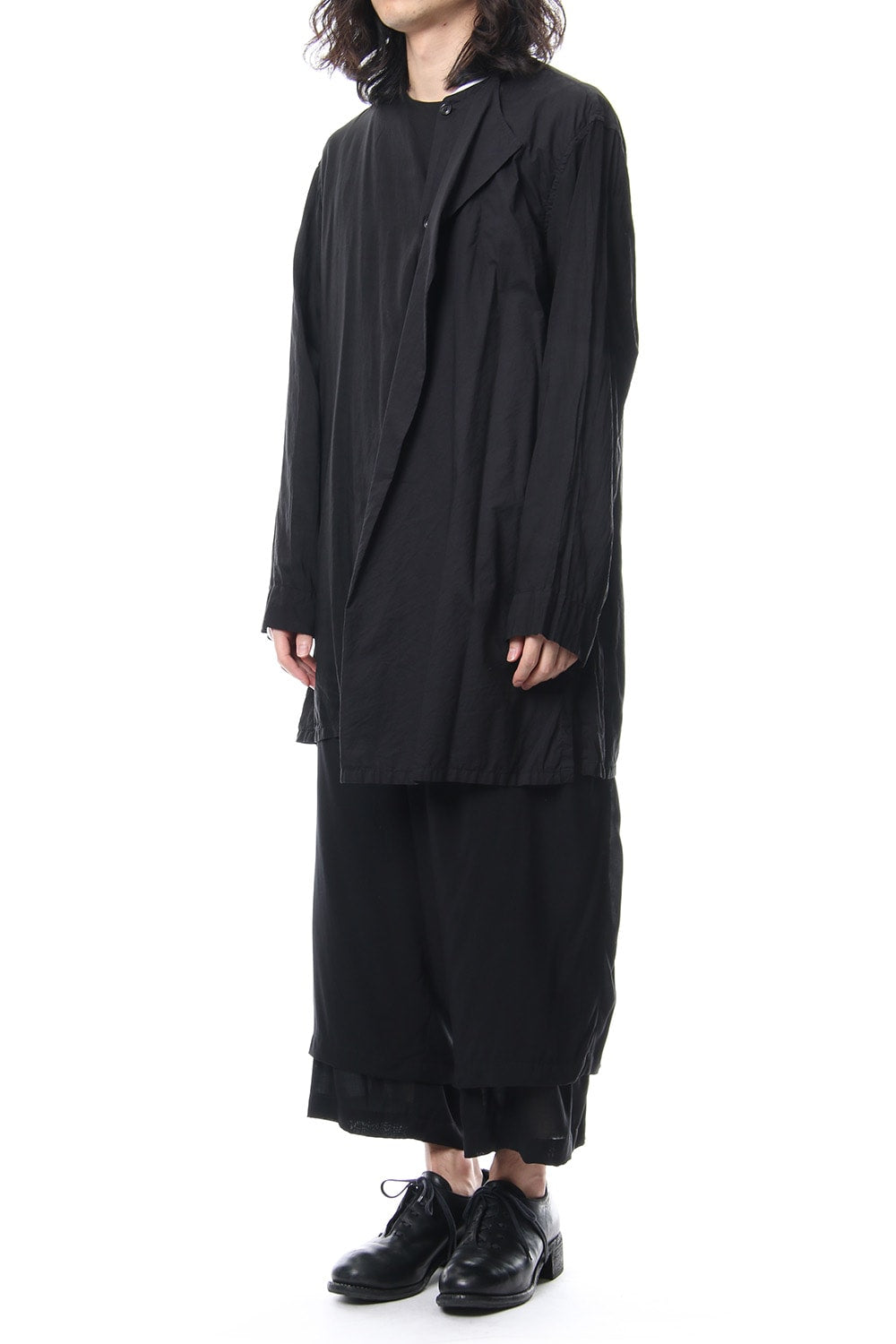 Left Front Double Switching Shirt