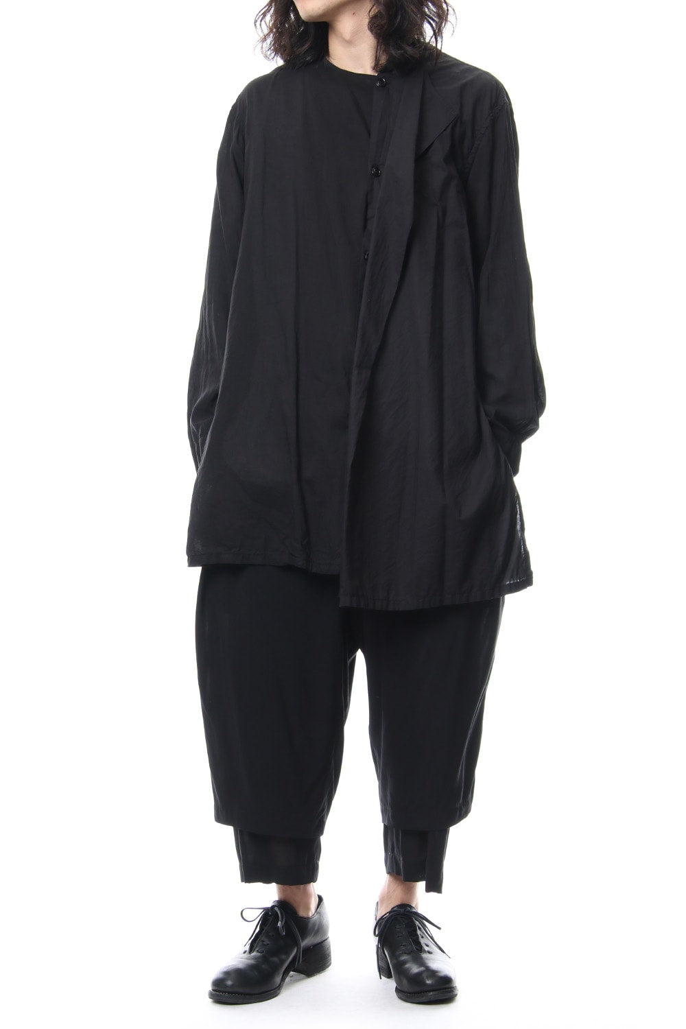 Left Front Double Switching Shirt