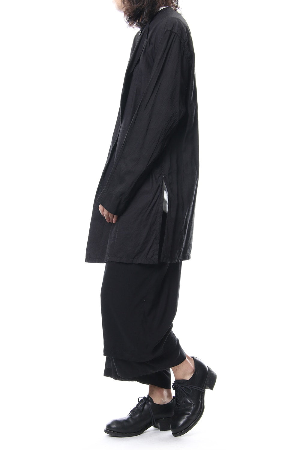 Left Front Double Switching Shirt