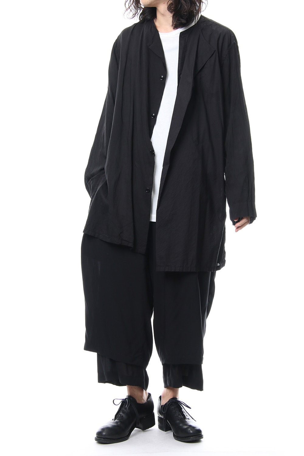 Left Front Double Switching Shirt