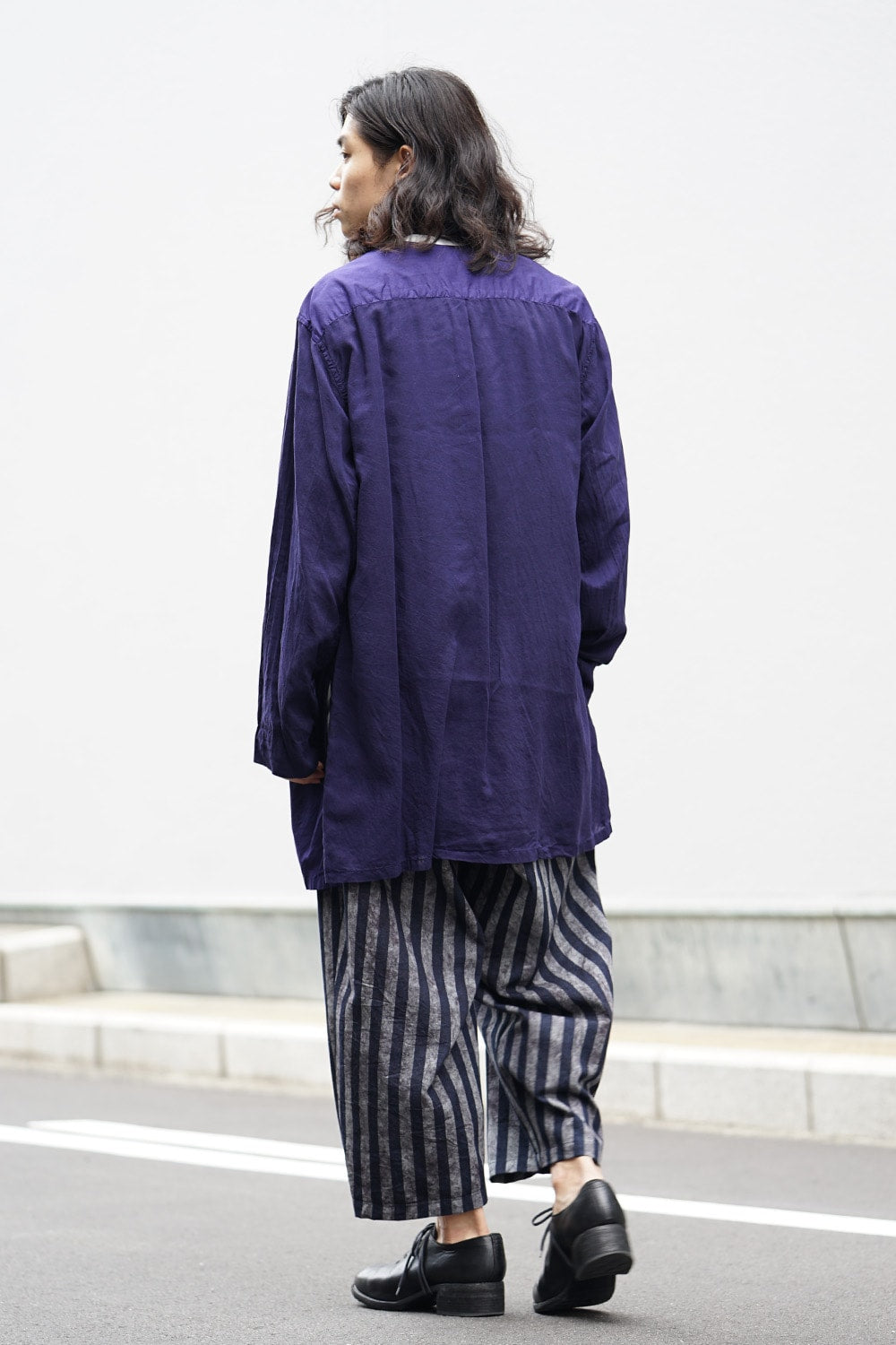 Left Front Double Switching Shirt