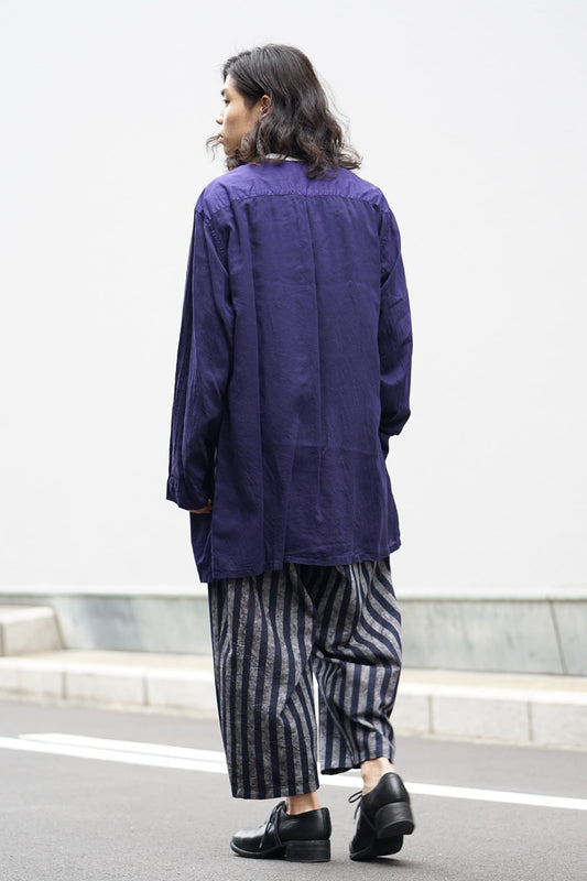 Left Front Double Switching Shirt