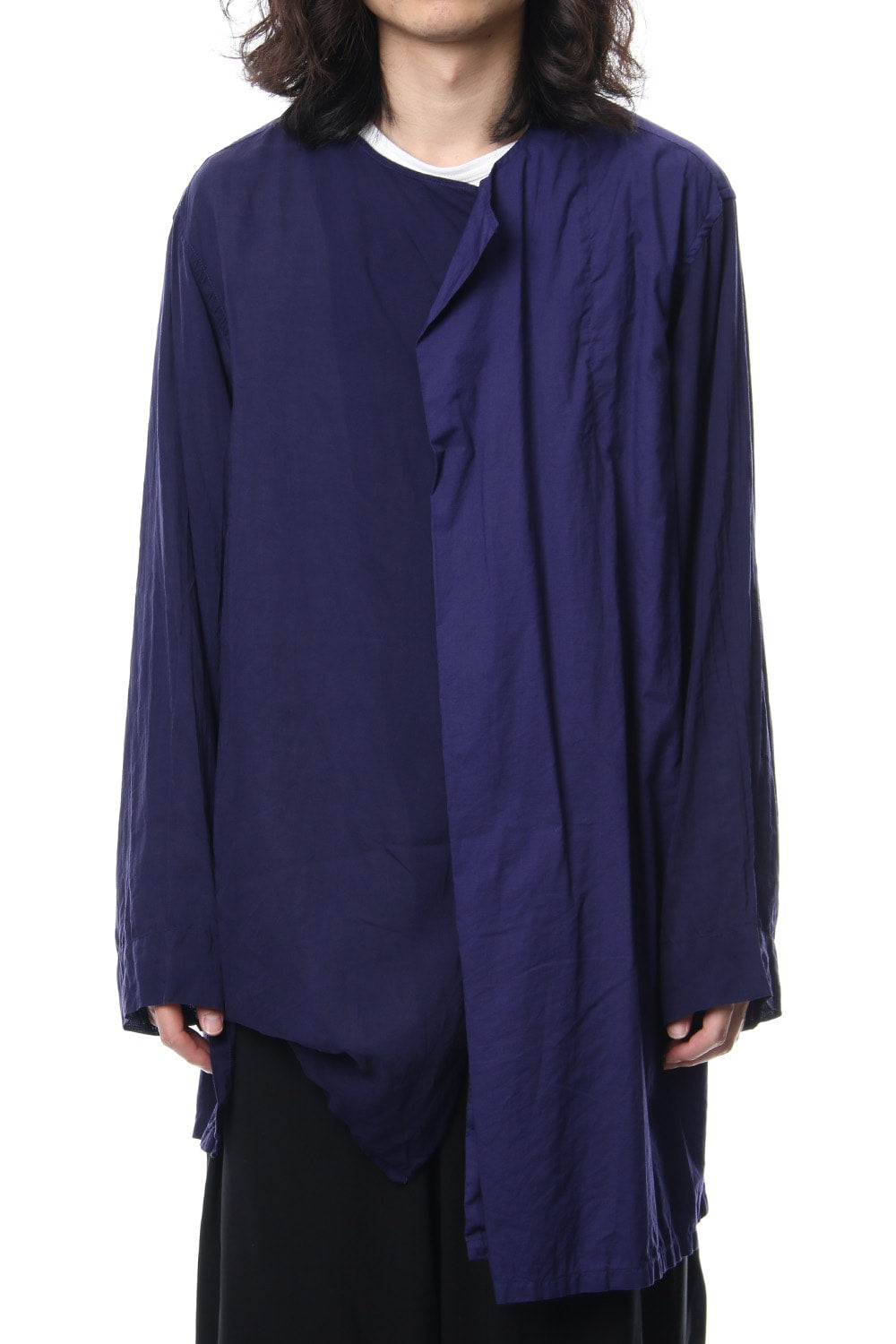 Left Front Double Switching Shirt