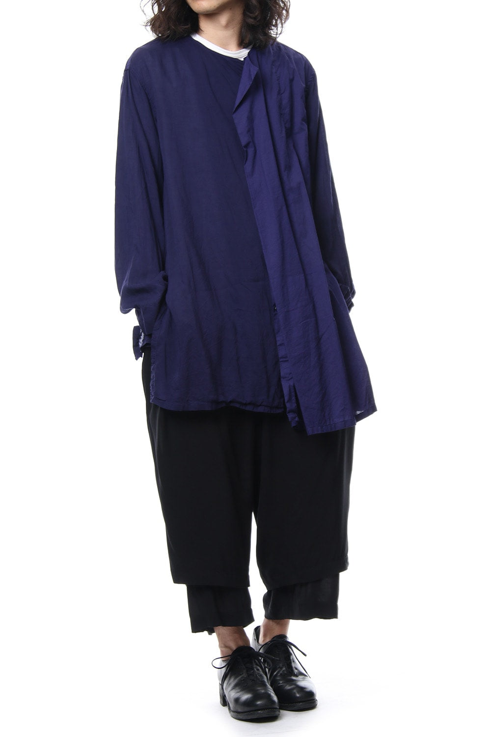 Left Front Double Switching Shirt