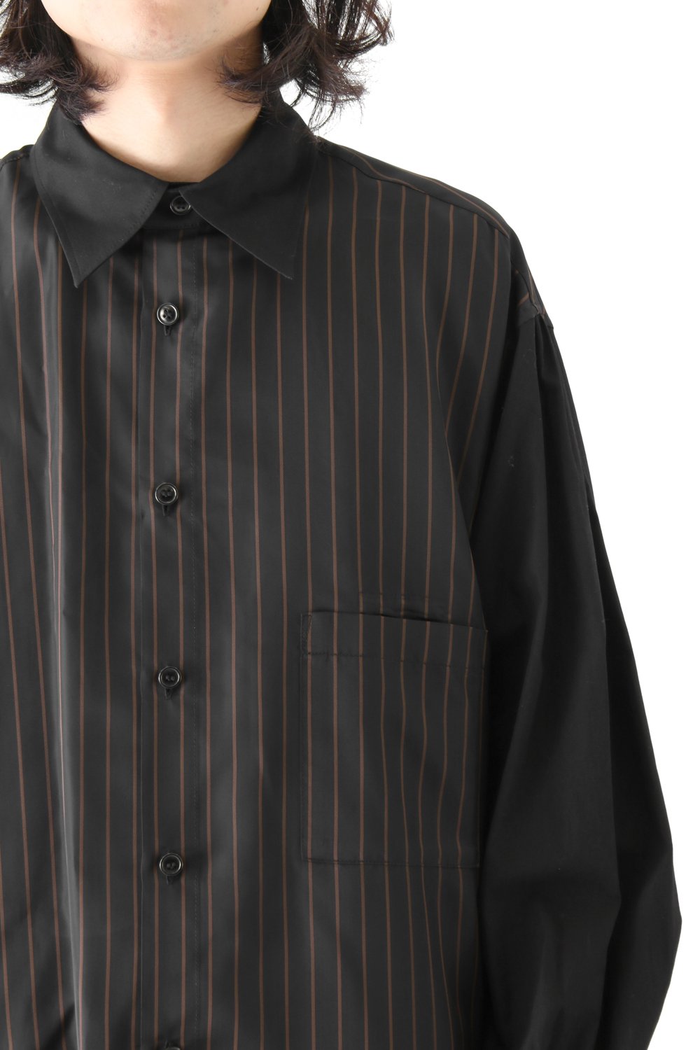 Striped Cupro Staff Shirt 