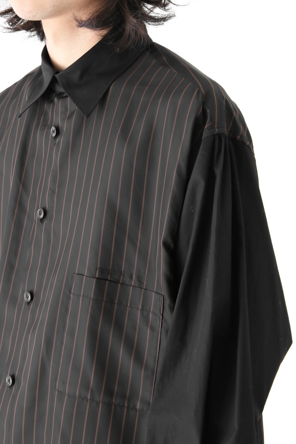 Striped Cupro Staff Shirt