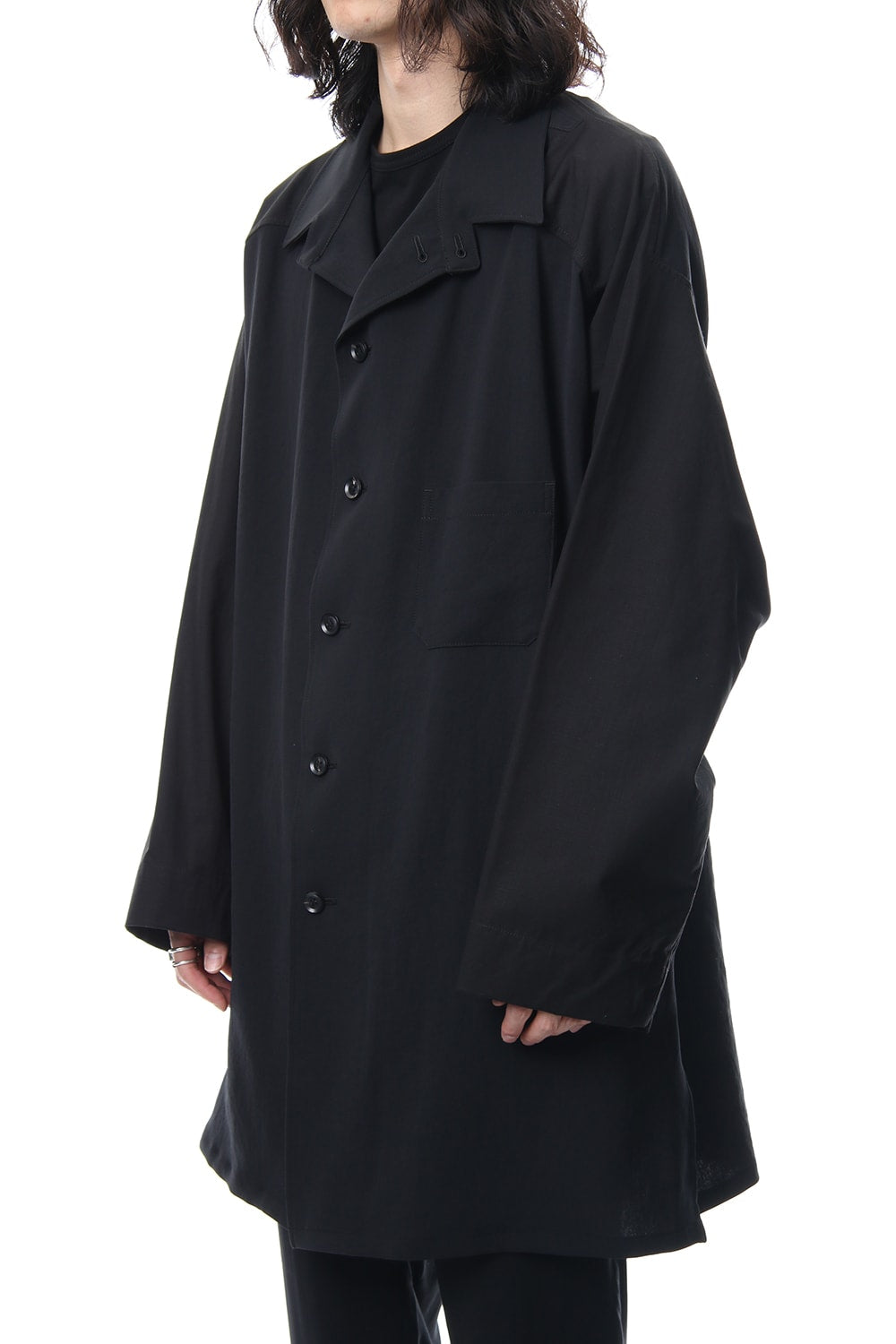 Deformed Raglan Coat