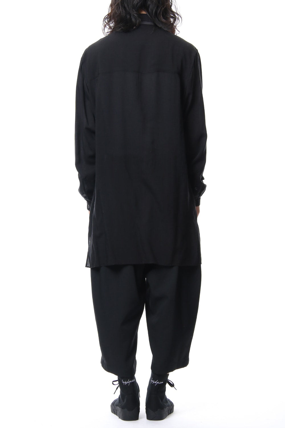 Gabardine Side Tuck Pants