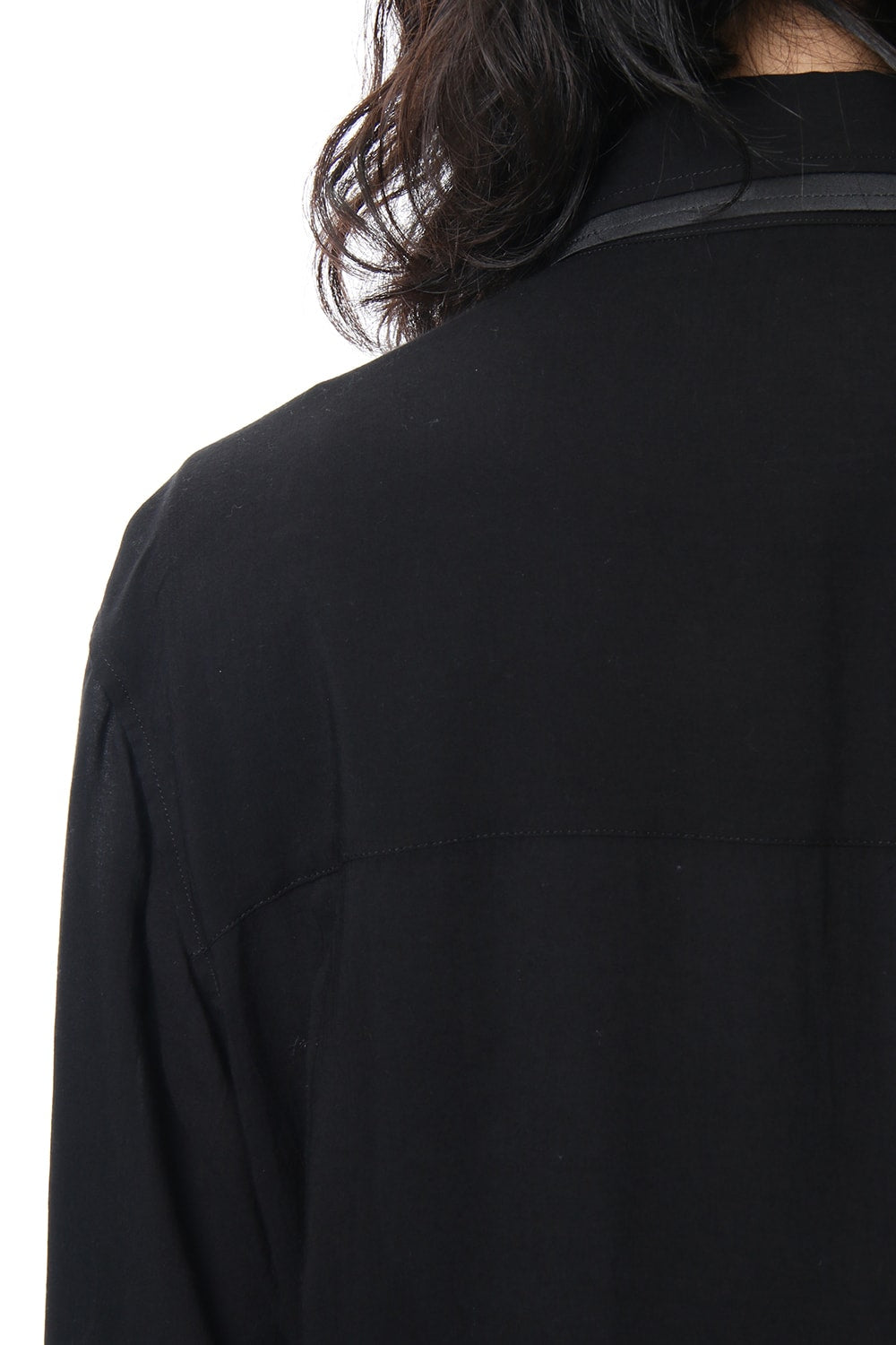 Double Collar Long Sleeve Shirt