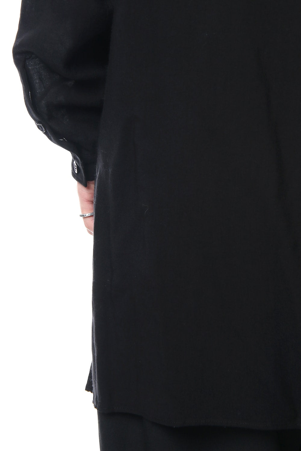 Double Collar Long Sleeve Shirt