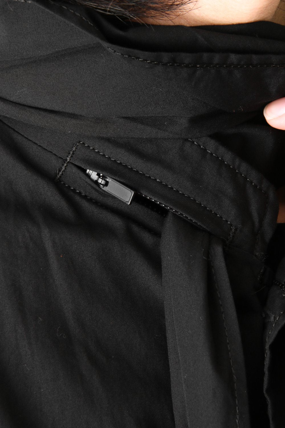 Dyed Coat with Stole