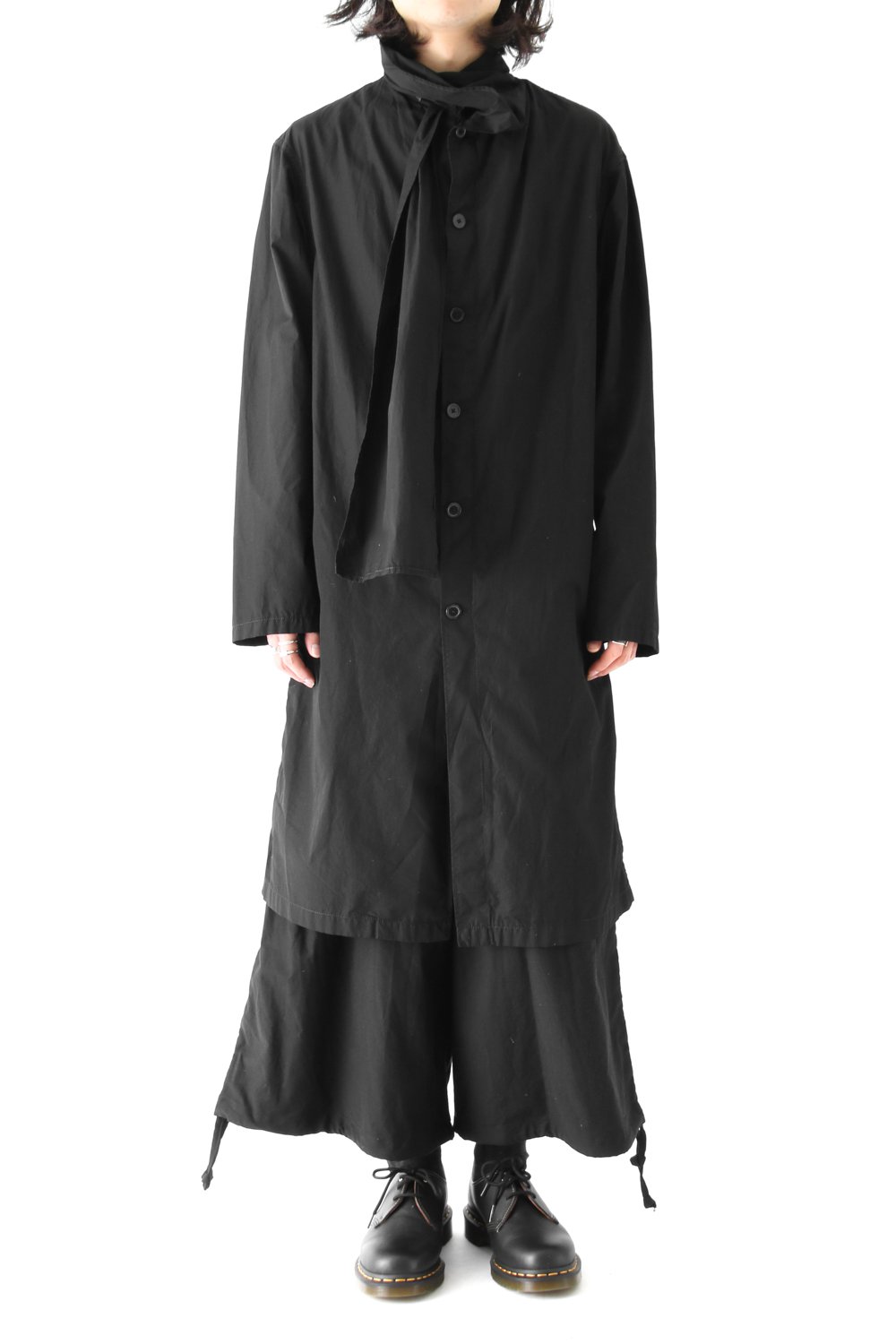 Dyed Coat with Stole