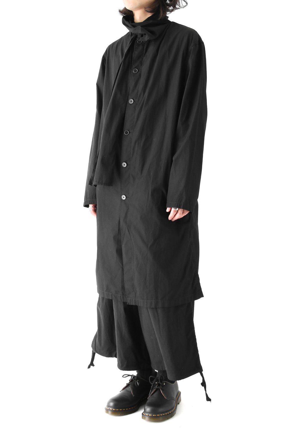 Dyed Coat with Stole