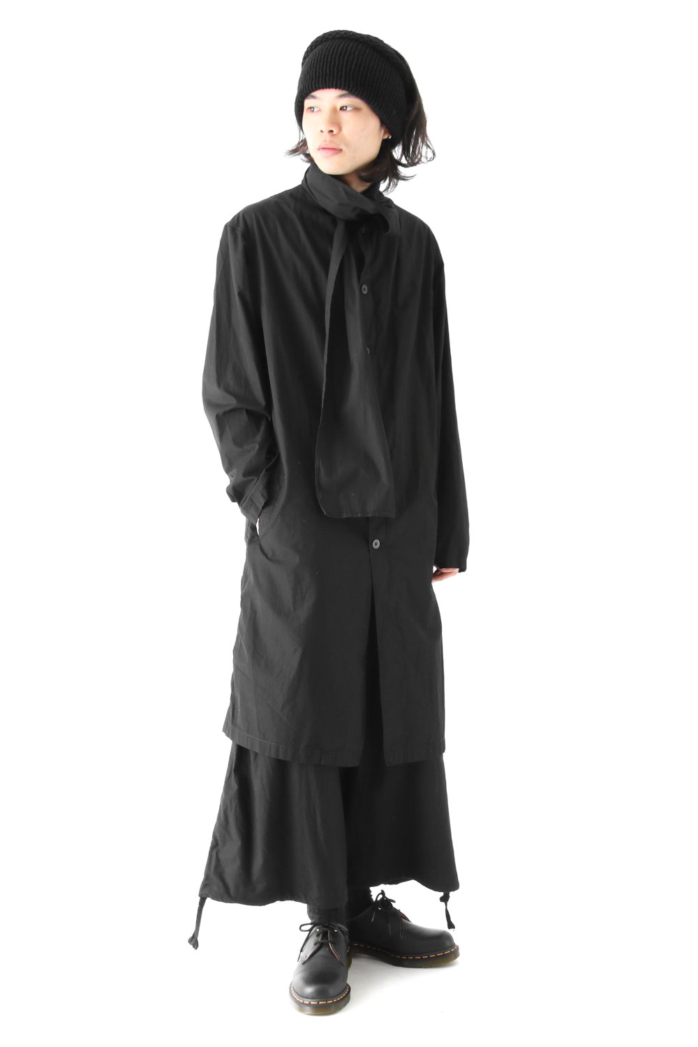 Dyed Coat with Stole