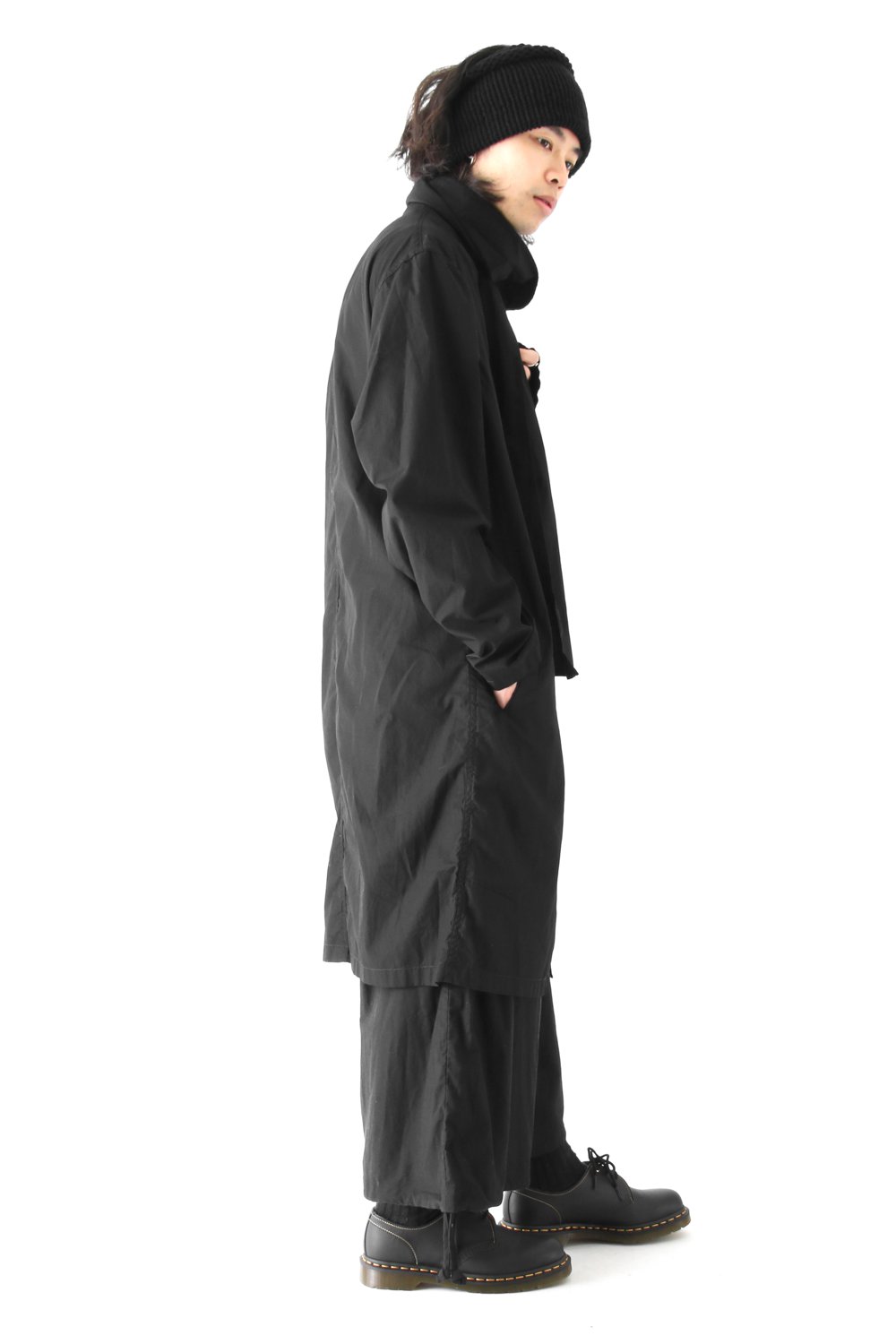 Dyed Coat with Stole