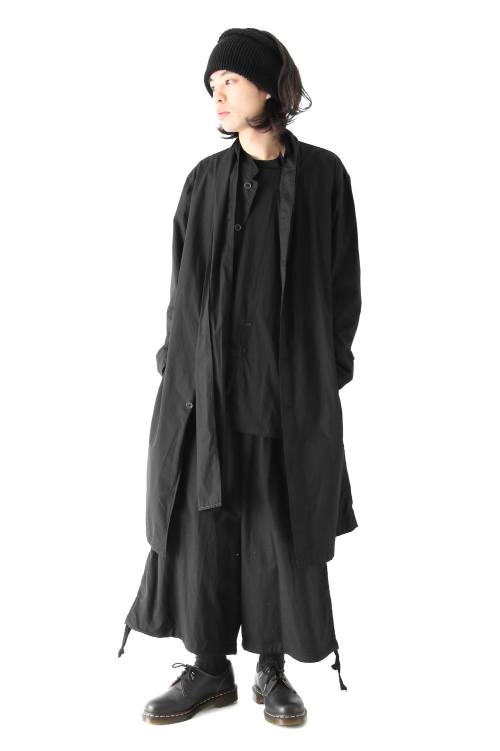 Dyed Coat with Stole