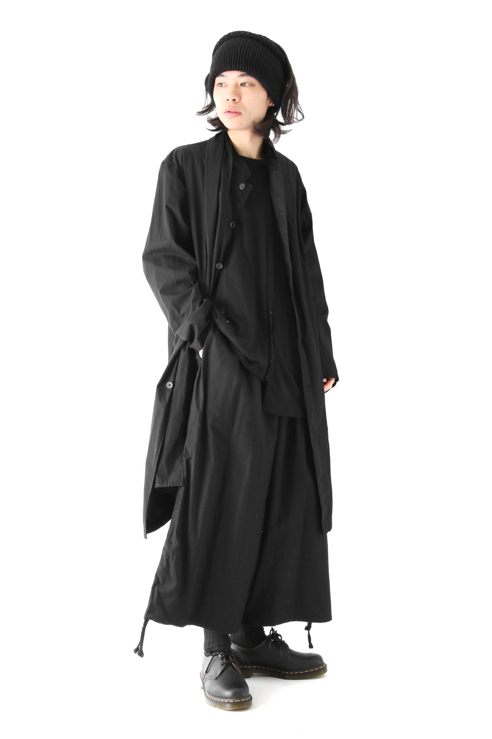 Dyed Coat with Stole