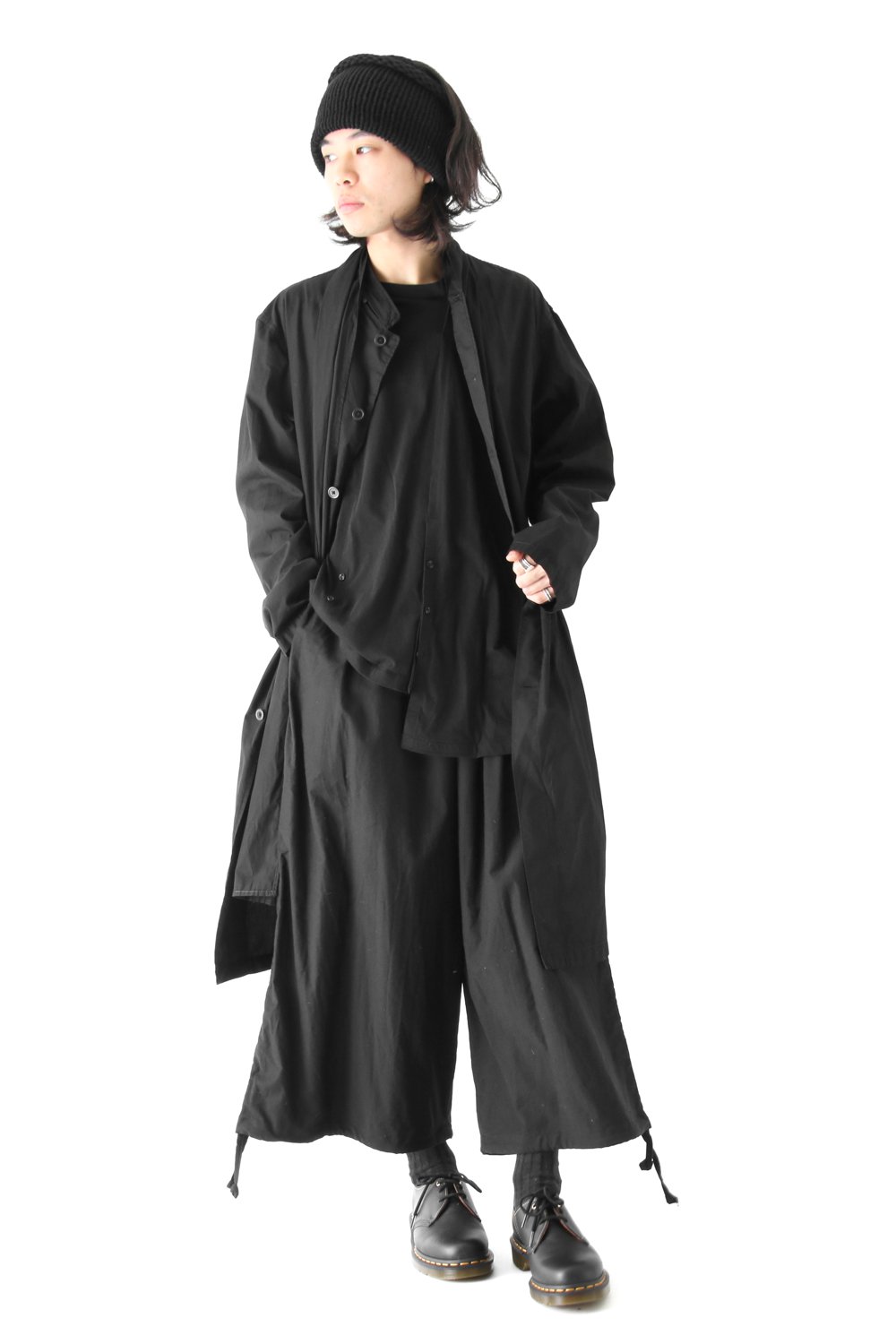 Dyed Coat with Stole