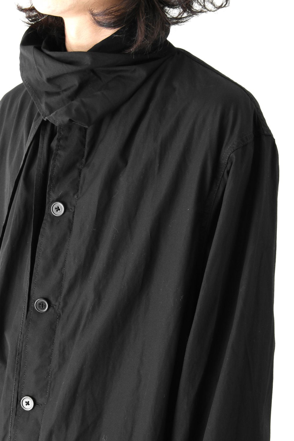 Dyed Coat with Stole