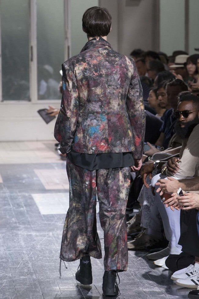 Paint Print Balloon Pants