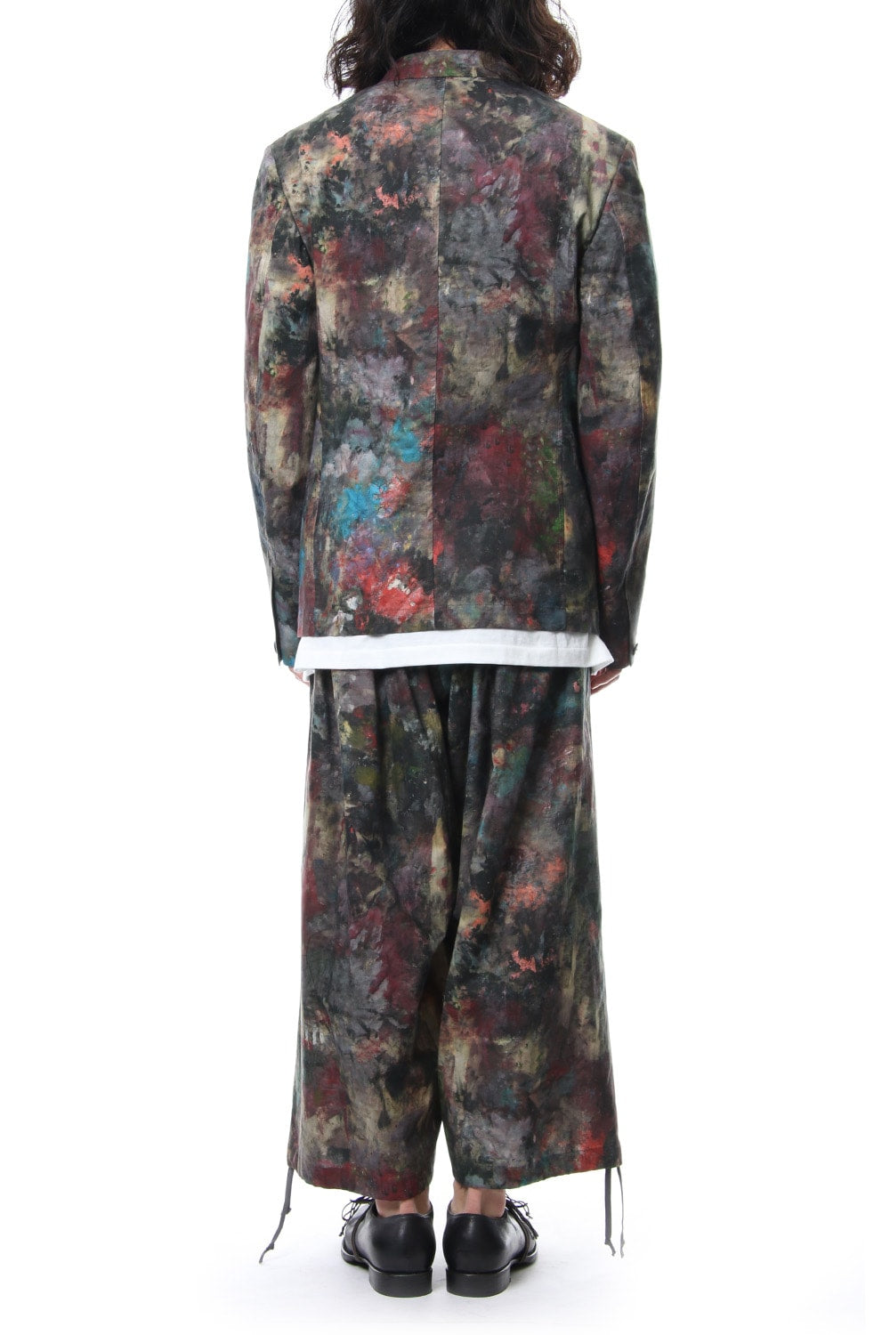 Paint Print Balloon Pants