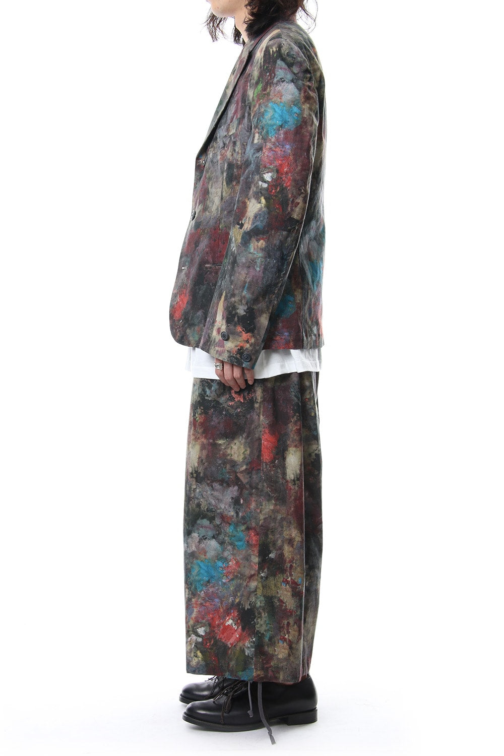 Paint Print Balloon Pants