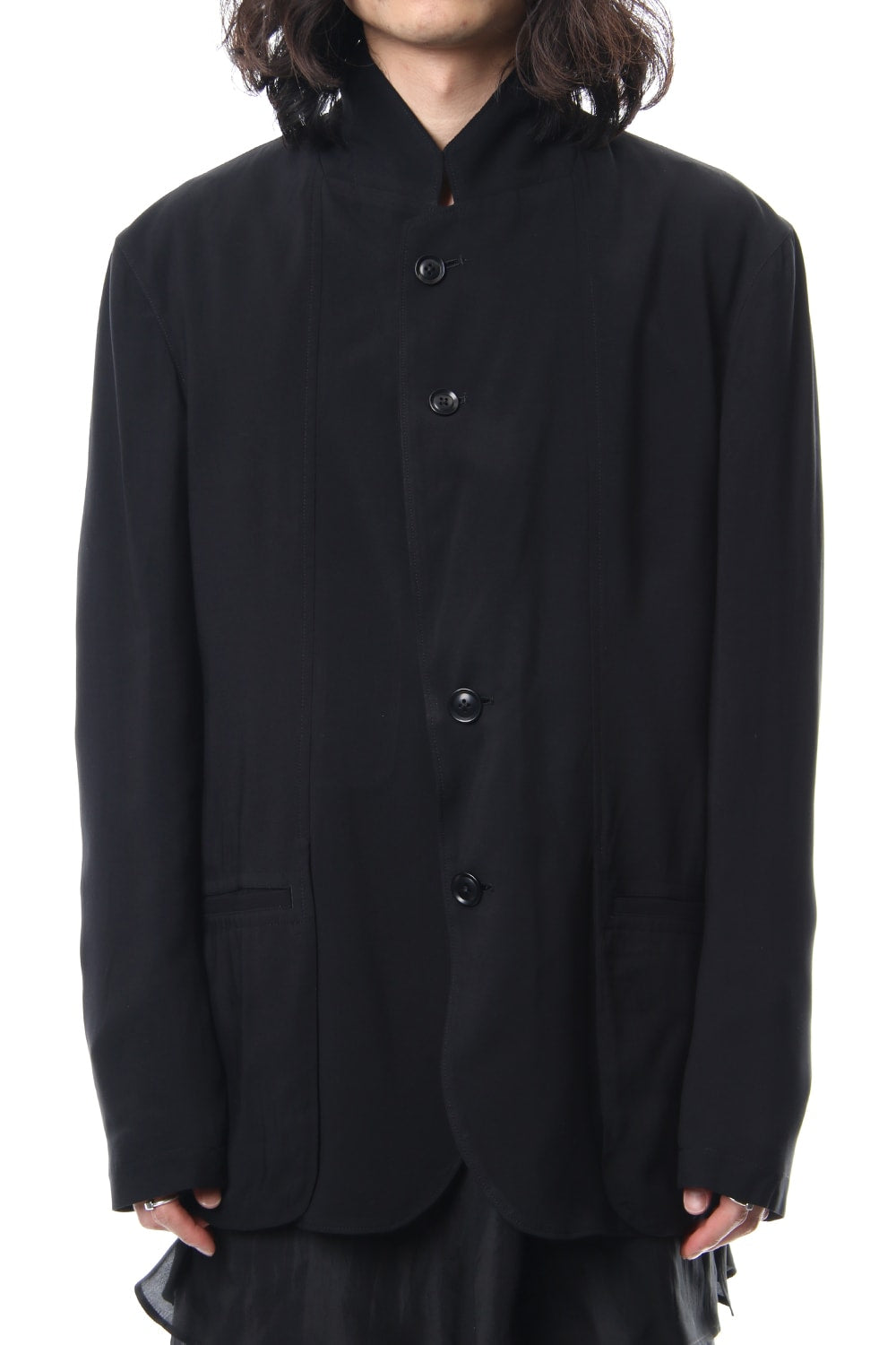 Rayon Loan Pocket Jacket