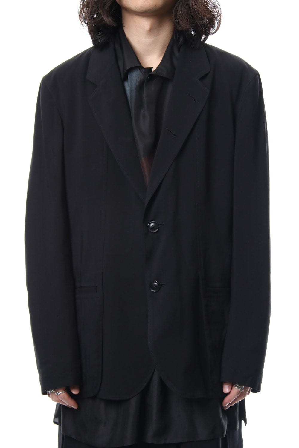 Rayon Loan Pocket Jacket