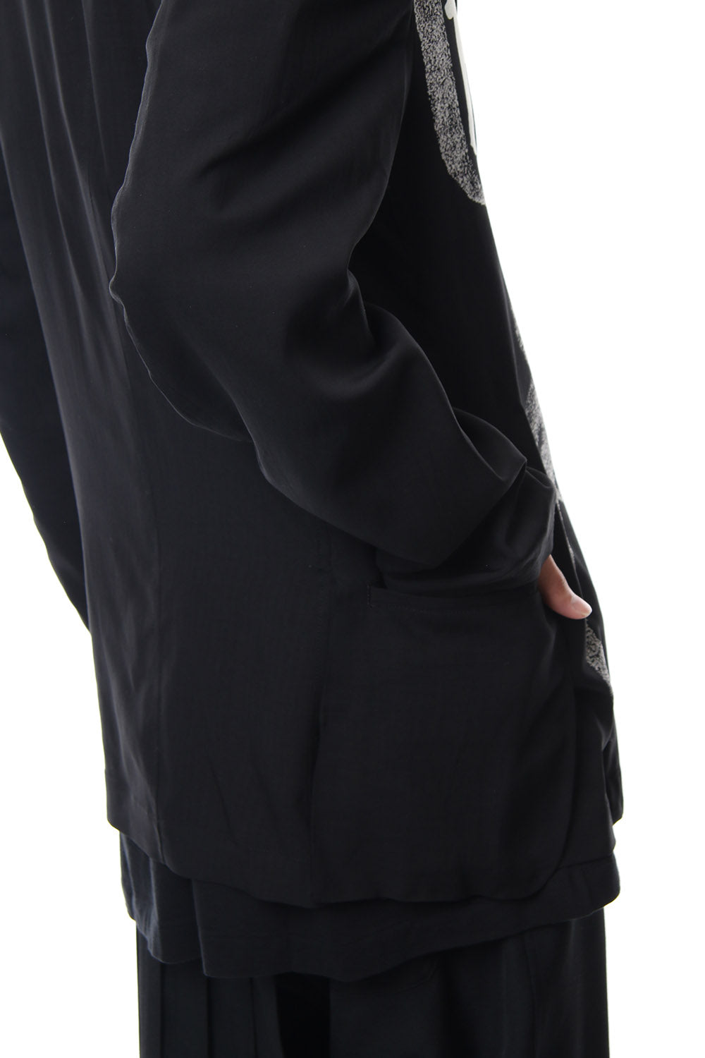 Right Pocket Discharge Print Jacket