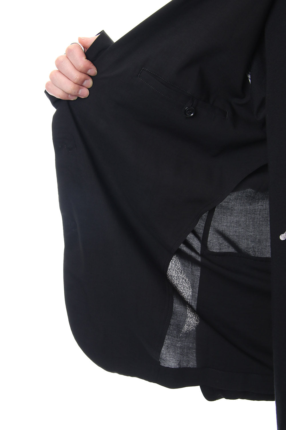 Right Pocket Discharge Print Jacket