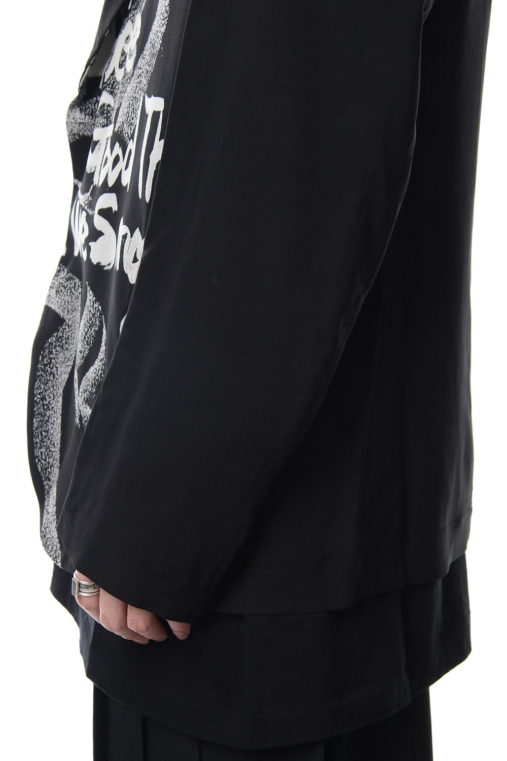 Right Pocket Discharge Print Jacket