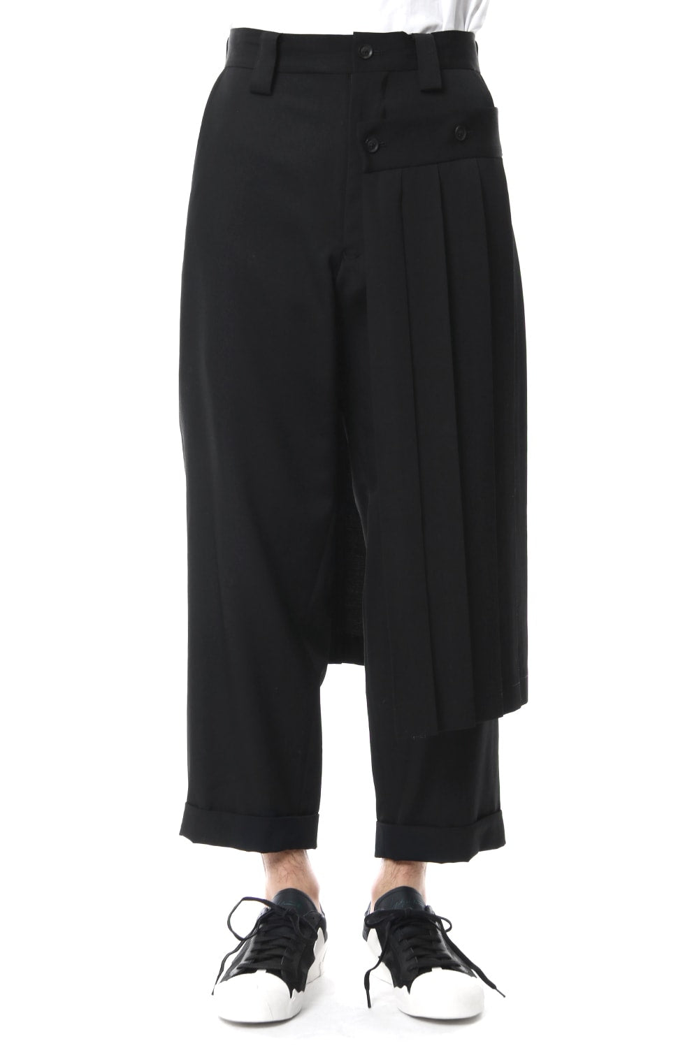 Left Pleats Mackin Pants