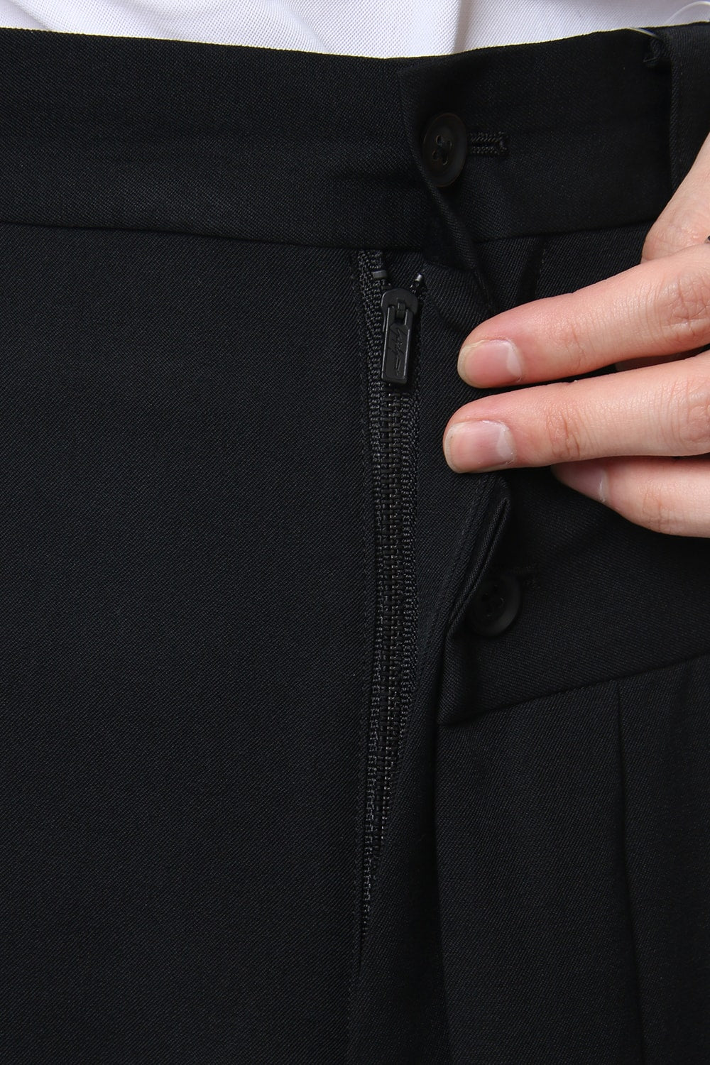 Left Pleats Mackin Pants