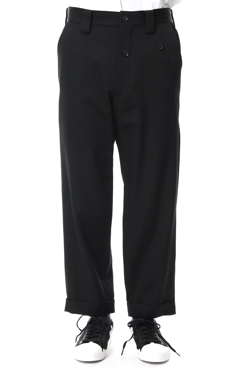 Left Pleats Mackin Pants