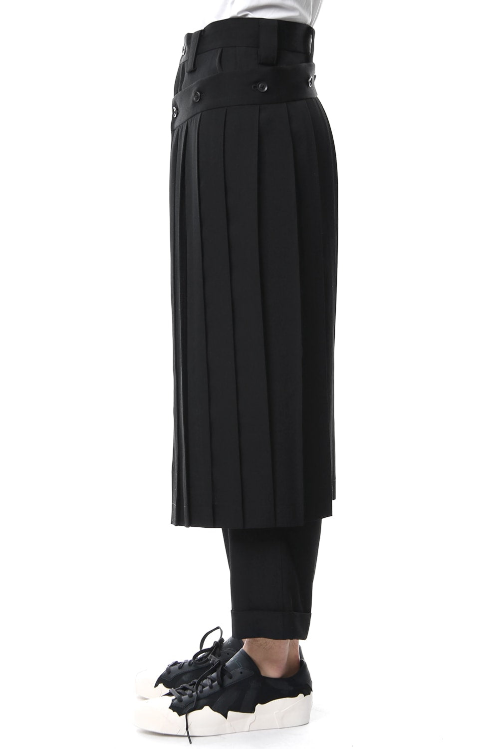 Left Pleats Mackin Pants